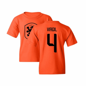 Kids' Virgil van Dijk Netherlands Jersey