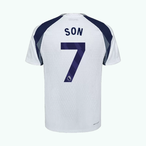 SON #7 Tottenham Hotspur Inicio Auténtica camiseta de fútbol 2025/26-2