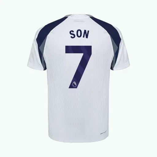 SON #7 Tottenham Hotspur Home Authentic Soccer Jersey 2025/26