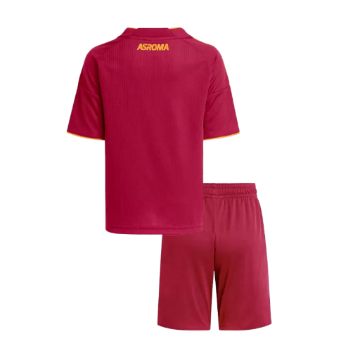 Roma Home Kids Soccer Jerseys Kit 2025/26 -2
