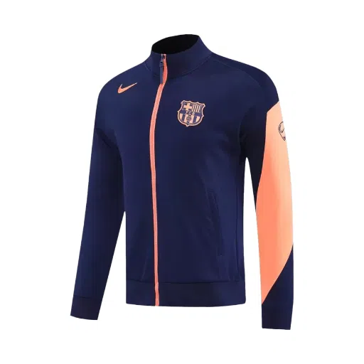 Chaqueta deportiva del Barcelona 2025/26 - azul marino&naranja-1