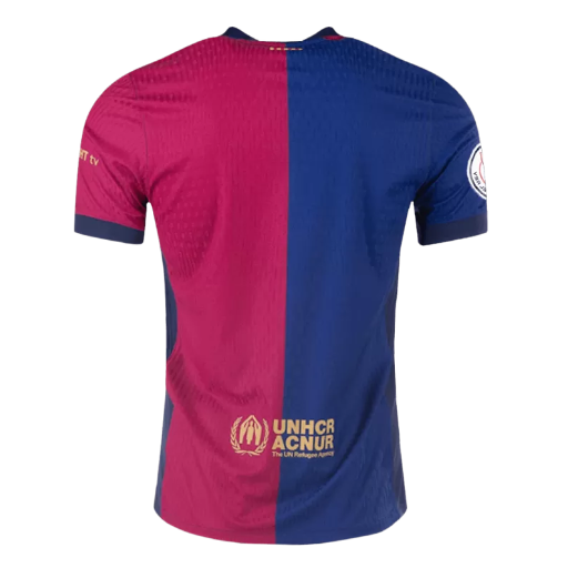 Barcelona Home Authentic Soccer Jersey 2024/25 - Copa del Rey Final -2
