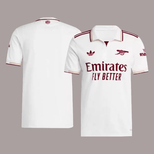 Tercera camiseta de fútbol auténtica visitante del Arsenal 2025/26 - 2