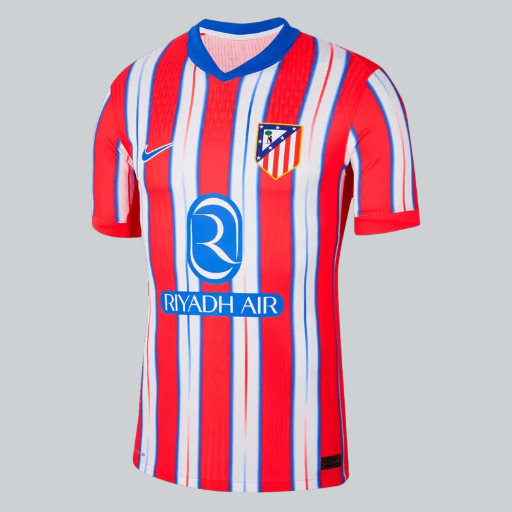 J.ALVAREZ #19 Atletico Madrid Home Authentic Soccer Jersey 2024/25 -2