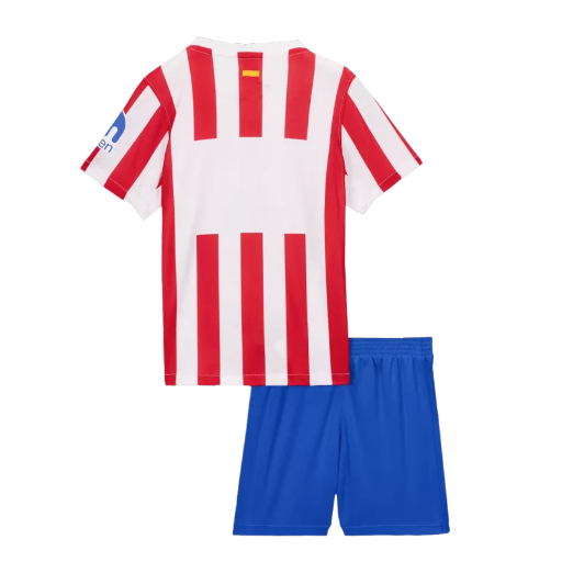 Atletico Madrid Home Kids Soccer Jerseys Kit 2025/26 -2