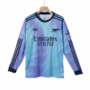Arsenal Third Away Long Sleeve Soccer Jersey 2024/25 -3