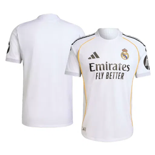 Camiseta de fútbol versión jugador de primera equipación del Real Madrid 2025/26 -3