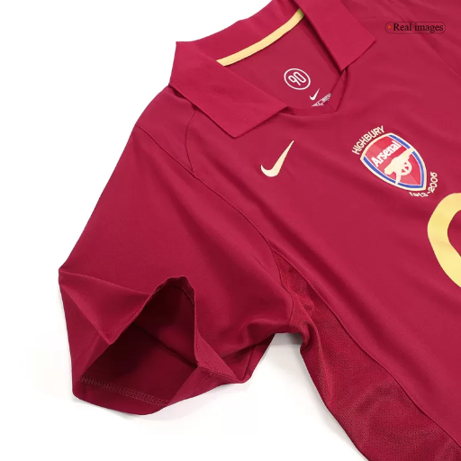 camiseta de fútbol local del Arsenal HENRY #14 2005/06-3