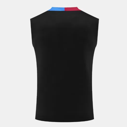 Barcelona Pre-Match Sleeveless Top 2024/25 Black -3 Barcelona Pre-Match Sleeveless Top 2024/25 Black -3