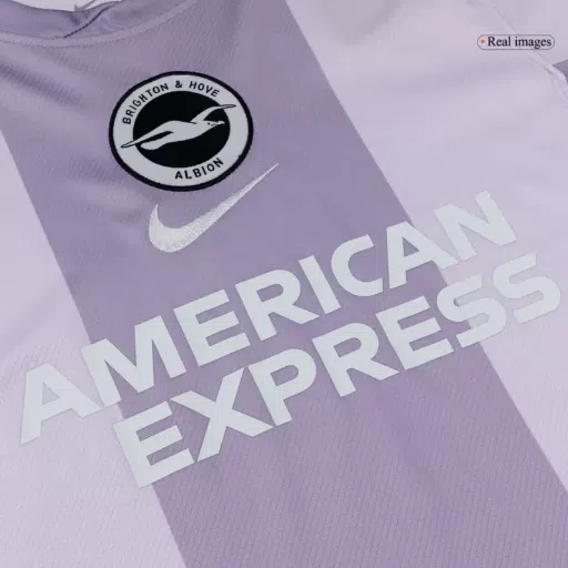 Brighton & Hove Albion Away Soccer Jersey 2025/26-3