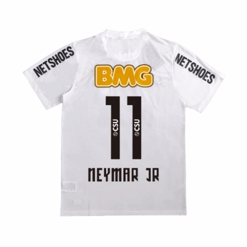 Vintage Soccer Jersey NEYMAR JR #11 Santos FC Home 2012