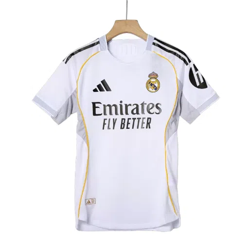 Camiseta de fútbol versión jugador de primera equipación del Real Madrid 2025/26 -4