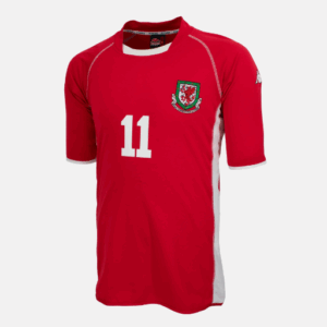 Camiseta roja de Gales Ryan Giggs