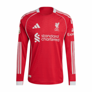 Long Sleeve Virgil van Dijk Liverpool Jersey