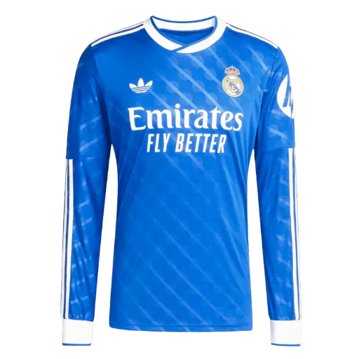 Real Madrid Third Away Long Sleeve Soccer Jersey 2025/26
