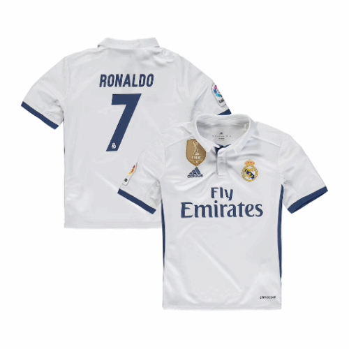 Kids Cristiano Ronaldo Real Madrid Jersey