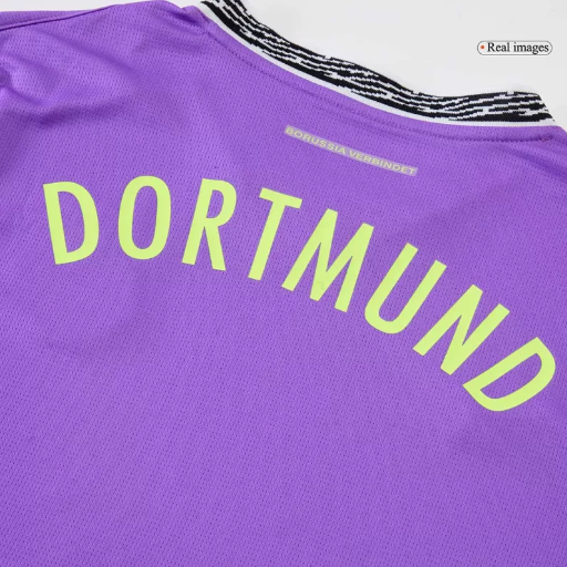 Borussia Dortmund Goalkeeper Special Soccer Jersey 2024/25 Purple-3