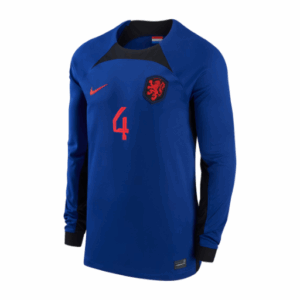 Long Sleeve Virgil van Dijk Netherlands Jersey
