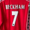 camiseta de fútbol de david beckham del manchester united 1996-2