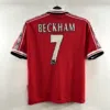 camiseta de fútbol de david beckham del manchester united 1996-1