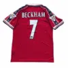 camiseta de fútbol de david beckham del manchester united 1996