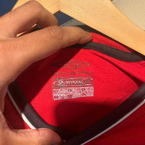 david beckham manchester united jersey 2001-3