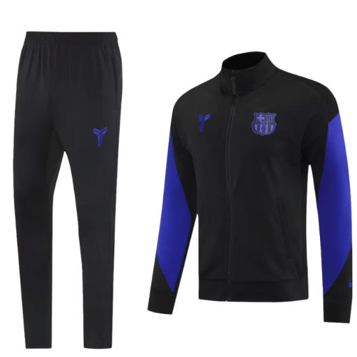 Barcelona Home Jacket Tracksuit 2025/26 Black&Purple