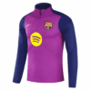Barcelona 1/4 Zip Tracksuit 2025/26 Kids Purple