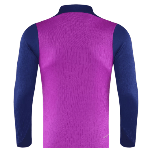 Barcelona 1/4 Zip Tracksuit 2025/26 Kids Purple