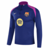 Barcelona 1/4 Zip Tracksuit 2025/26 Kids Navy