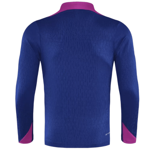 Barcelona 1/4 Zip Tracksuit 2025/26 Kids Navy