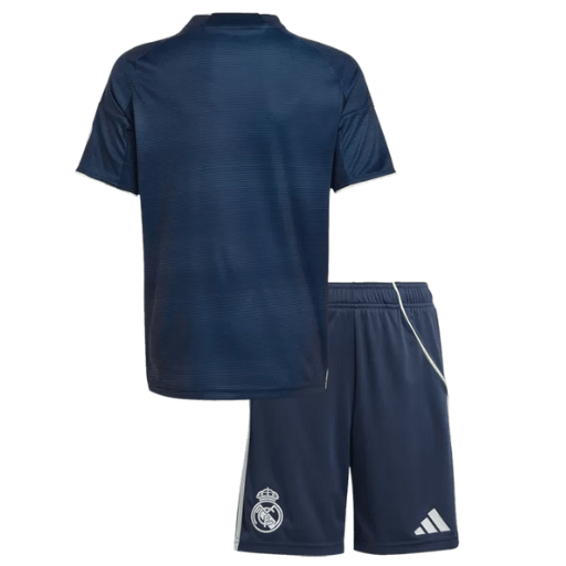 Real Madrid Away Kids Soccer Jerseys Kit 2025/26