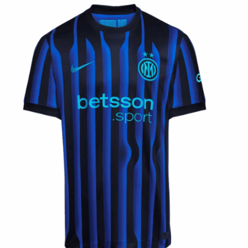 Inter Milan Home Soccer Jersey 2025/26