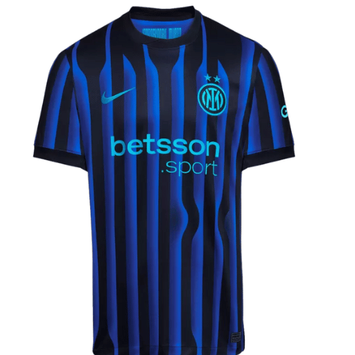 Camiseta de fútbol local del Inter de Milán 2025/26
