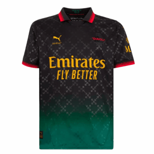 AC Milan Fourth Away Soccer Jersey 2024/25 AC Milan Fourth Away Soccer Jersey 2024/25