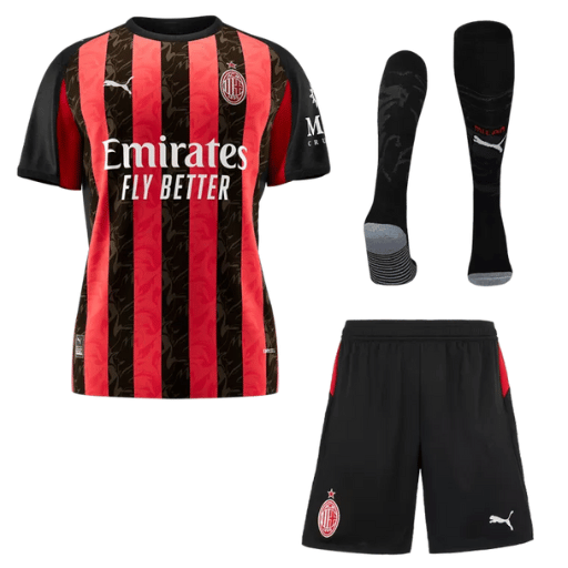 AC Milan Home Jerseys Full Kit 2025/26