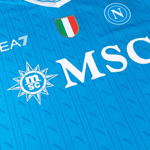DE BRUYNE #11 Napoli Home Soccer Jersey 2025/26