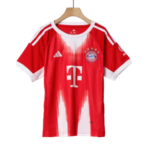 Bayern Munich Home Kids Soccer Jerseys Kit 2025/26