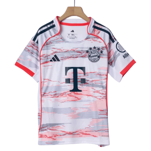 Bayern Munich Away Kids Soccer Jerseys Kit 2025/26