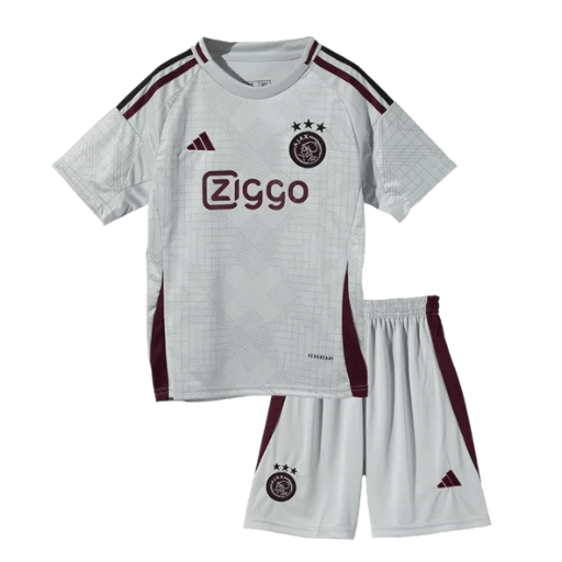 Kit de camisetas de fútbol para niños Ajax Third Away 2024/25