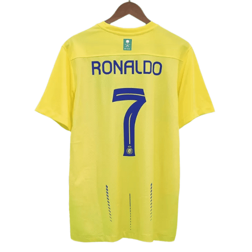 RONALDO #7 Al Nassr Home Kids Soccer Jerseys Kit 2024/25 - ACL