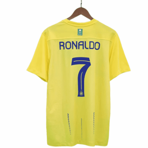 RONALDO #7 Al Nassr Home Kids Soccer Jerseys Kit 2024/25 RONALDO #7 Al Nassr Home Kids Soccer Jerseys Kit 2024/25