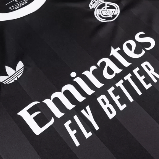 Real Madrid Goalkeeper Soccer Jersey 2025/26 Black