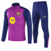 Barcelona 1/4 Zip Tracksuit 2025/26 Purple