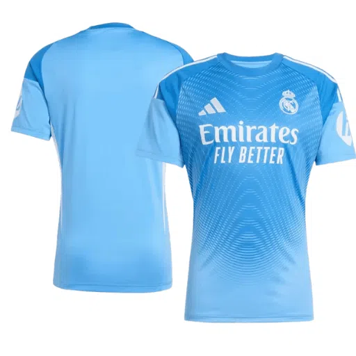 Real Madrid Goalkeeper Soccer Jersey 2025/26 Blue