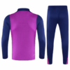 Barcelona 1/4 Zip Tracksuit 2025/26 Purple