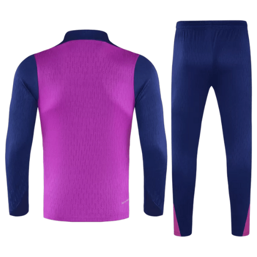 Barcelona 1/4 Zip Tracksuit 2025/26 Purple