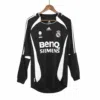 Camiseta de fútbol vintage Real Madrid Manga larga visitante 2006/07