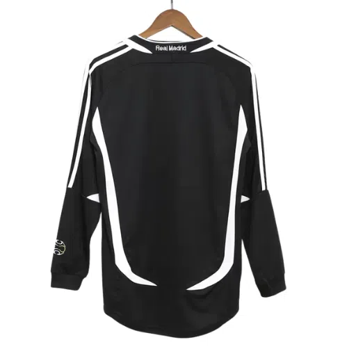 Camiseta de fútbol vintage Real Madrid Manga larga visitante 2006/07