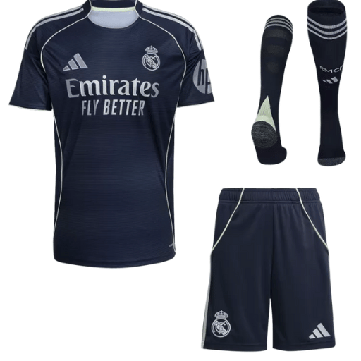 Real Madrid Away Jerseys Full Kit 2025/26